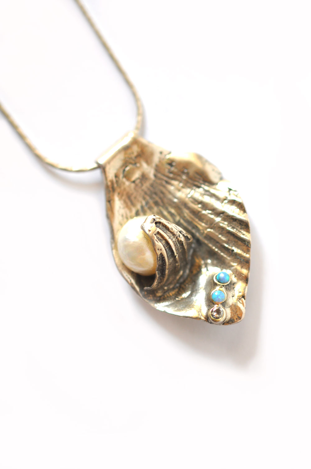 Silver Shell Necklace