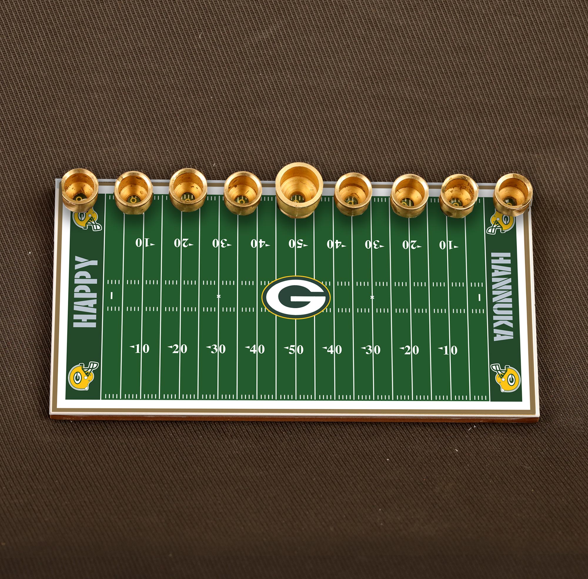 Green Bay Packers Football Menorah