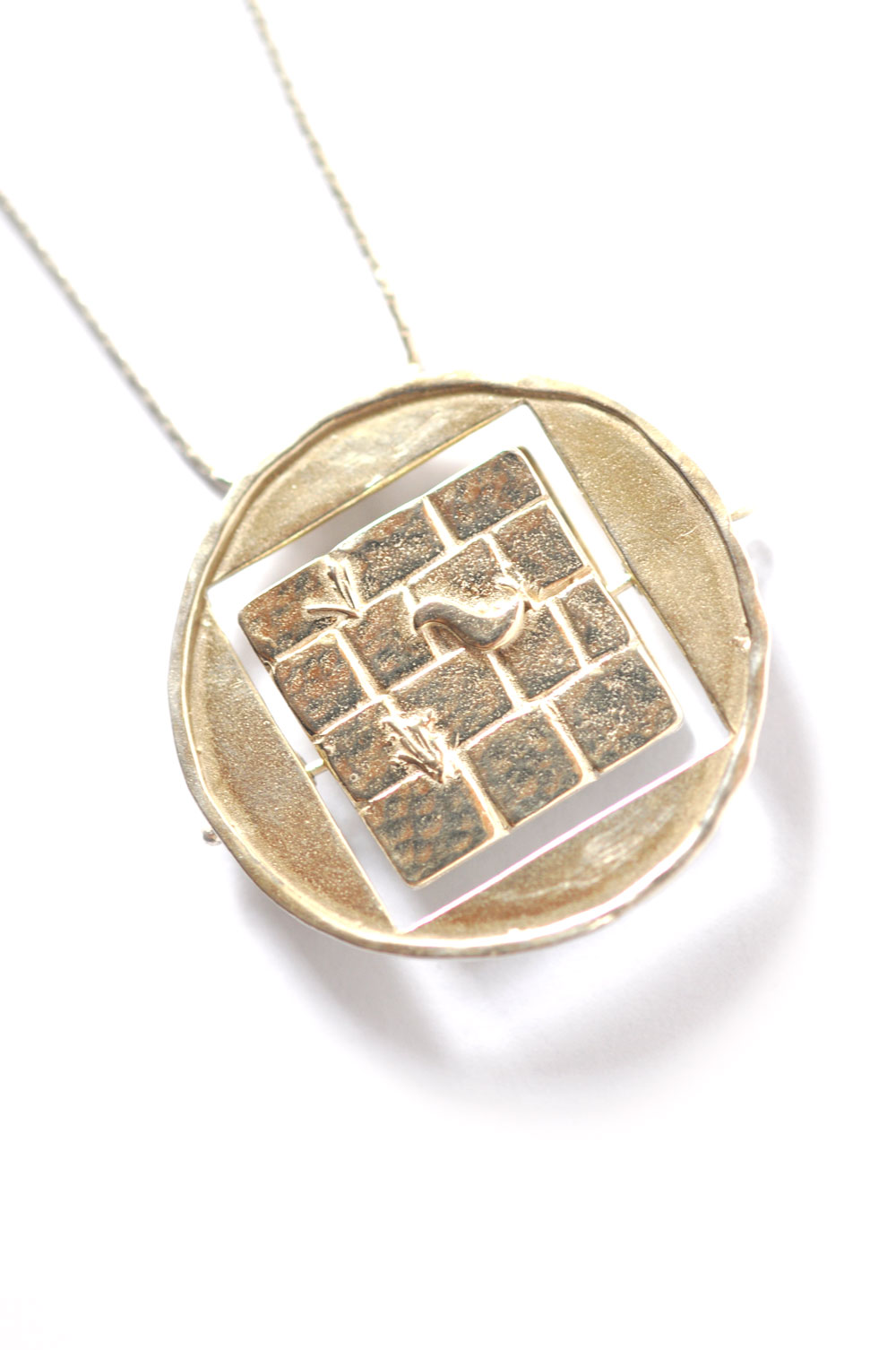 Silver Western Wall Necklace