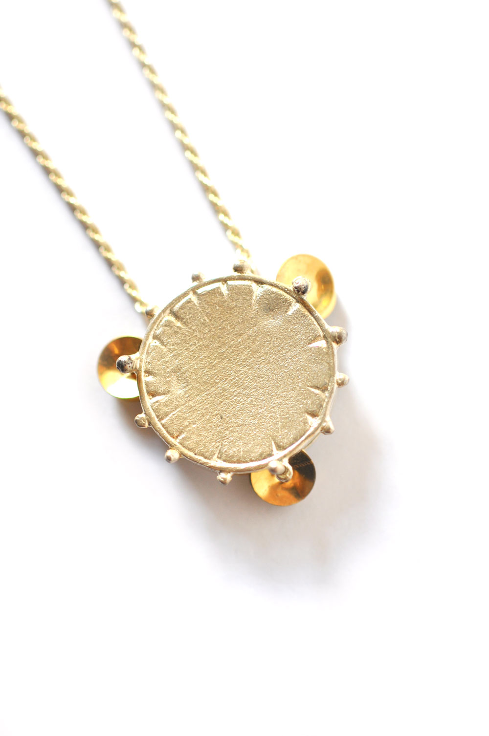 Small Miriam's Tambourine Necklace