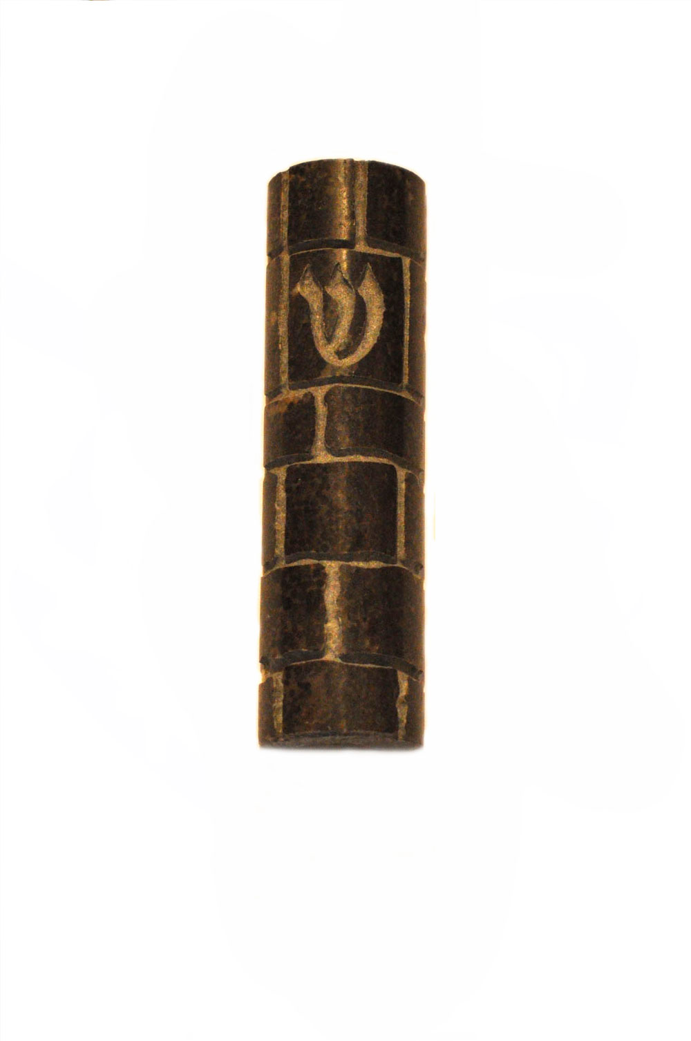 Small Jerusalem Stone Mezuzah