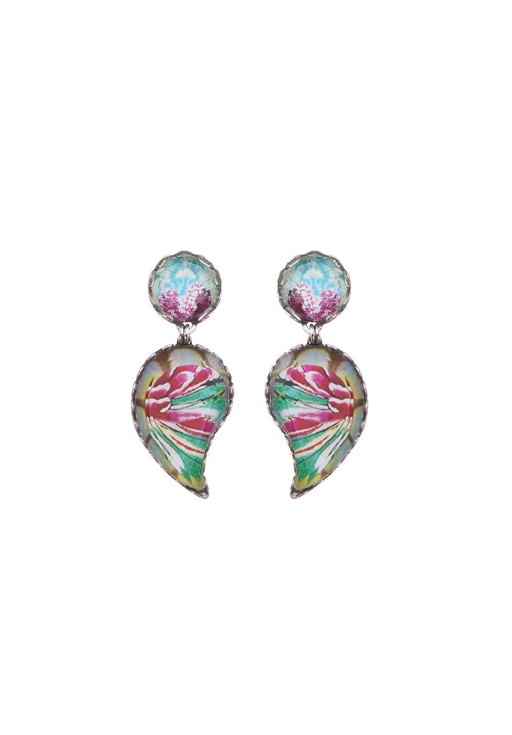 Ayala bar-Full Moon,Luxor earrings.