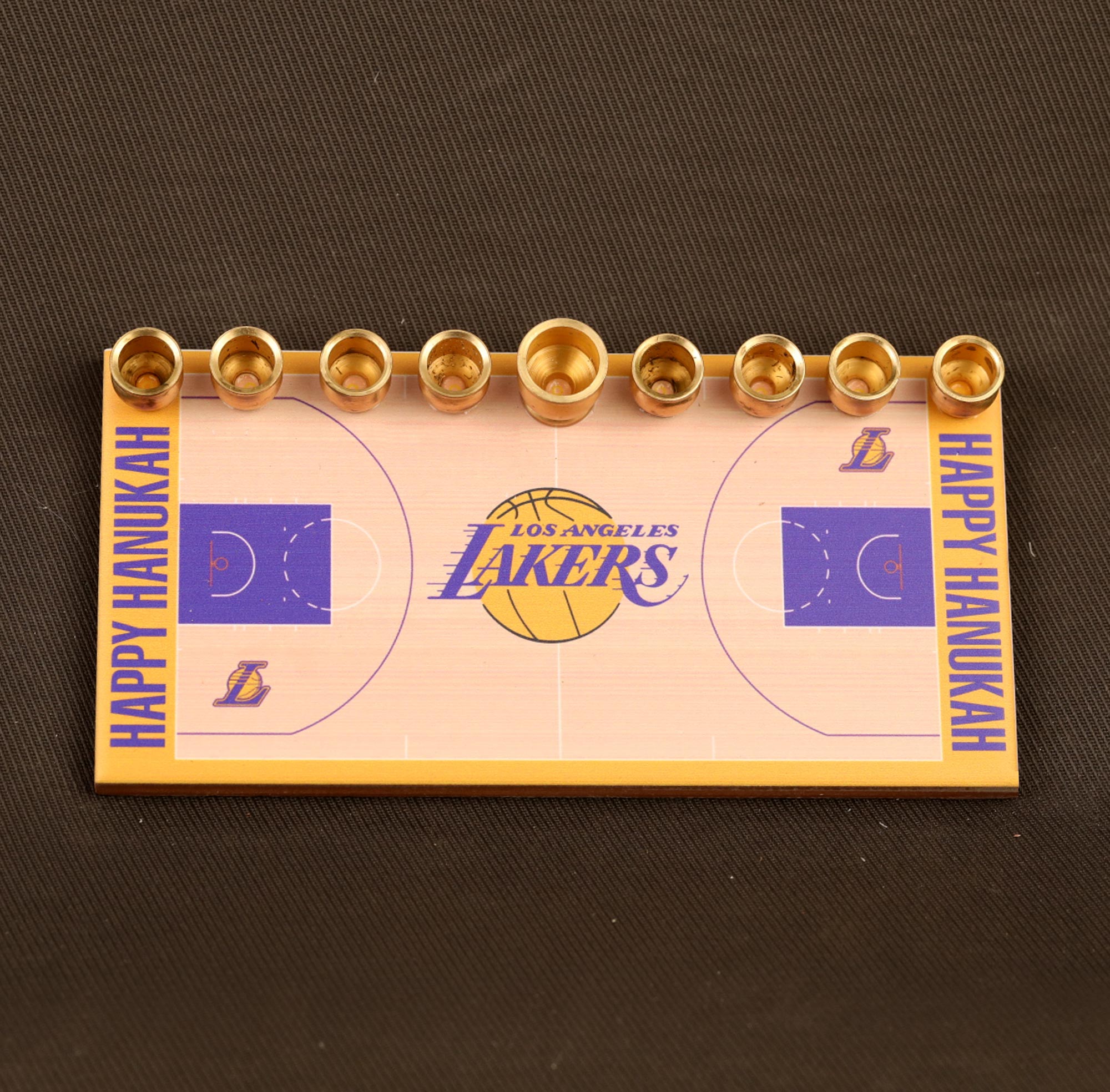 Boston Celtics Basketball Menorah - Image 6