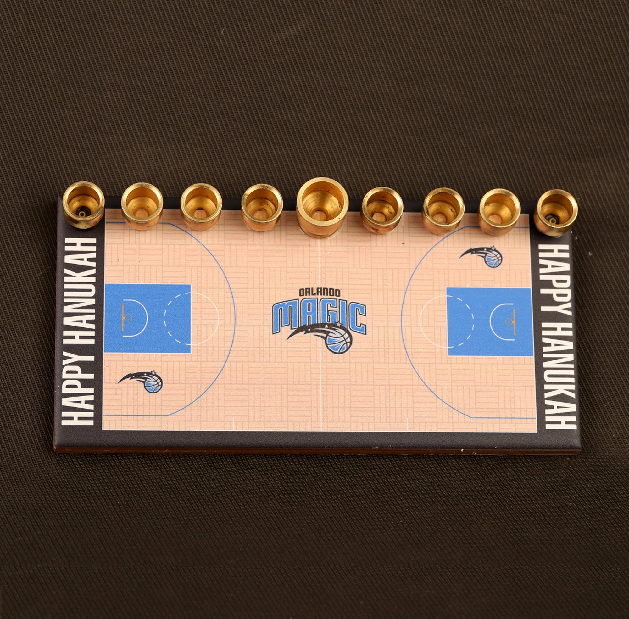 Boston Celtics Basketball Menorah - Image 9