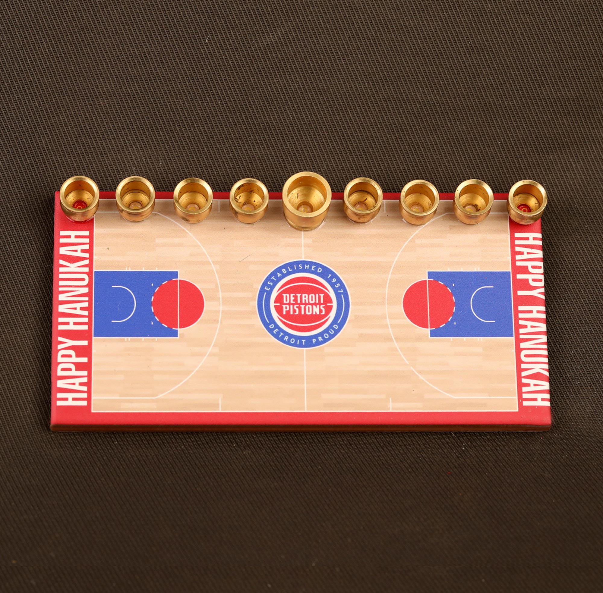 Boston Celtics Basketball Menorah - Image 8