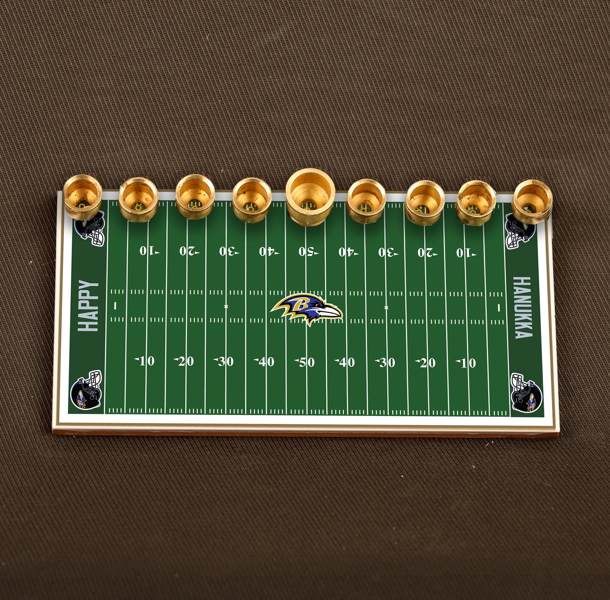 Baltimore Ravens Football menorah